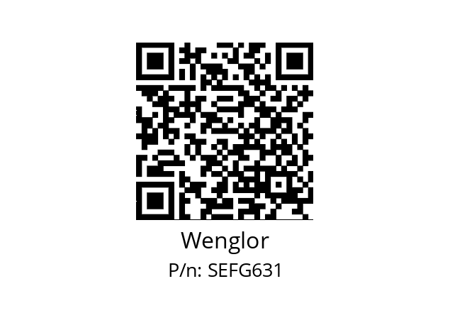   Wenglor SEFG631