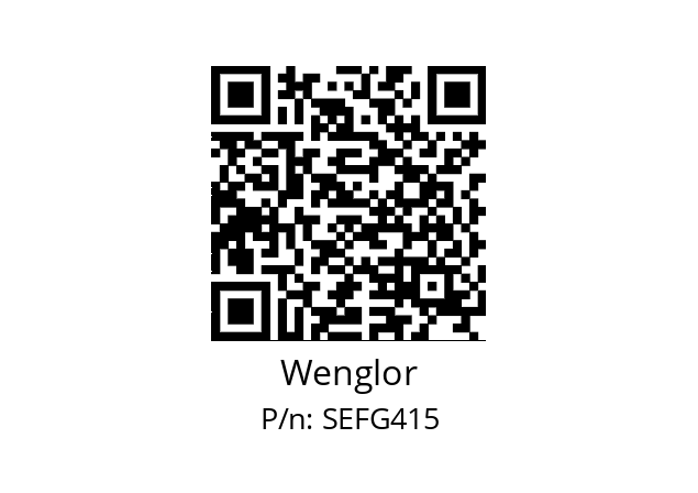   Wenglor SEFG415