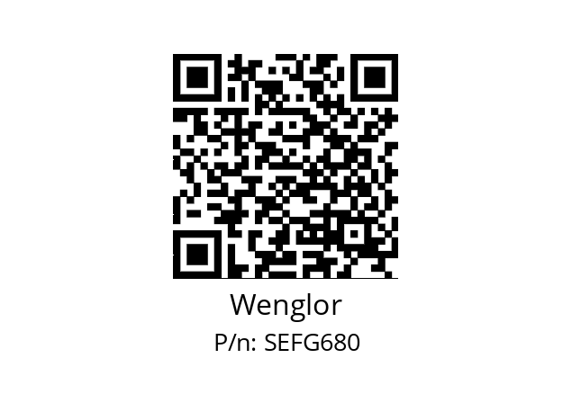   Wenglor SEFG680