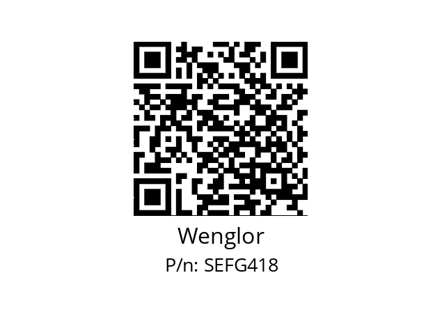   Wenglor SEFG418