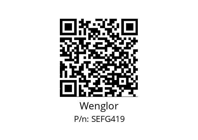   Wenglor SEFG419