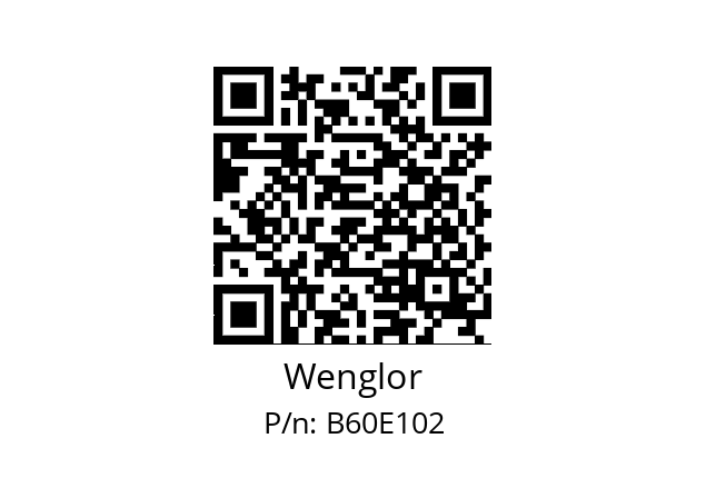   Wenglor B60E102