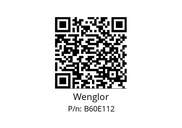   Wenglor B60E112