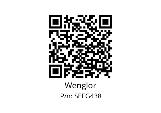   Wenglor SEFG438