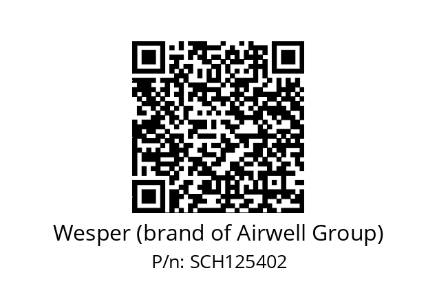   Wesper (brand of Airwell Group) SCH125402