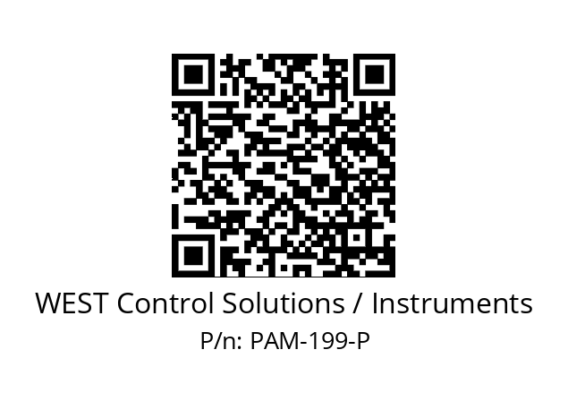   WEST Control Solutions / Instruments PAM-199-P