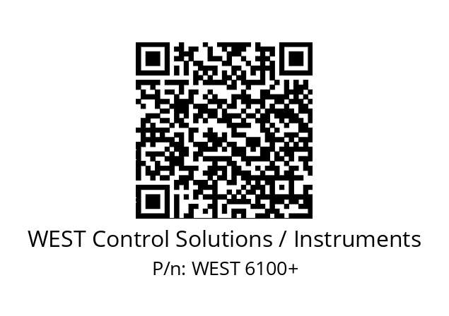   WEST Control Solutions / Instruments WEST 6100+