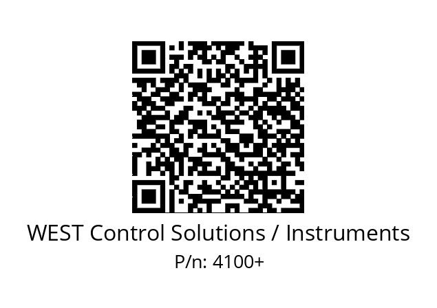   WEST Control Solutions / Instruments 4100+