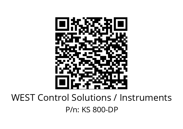   WEST Control Solutions / Instruments KS 800-DP