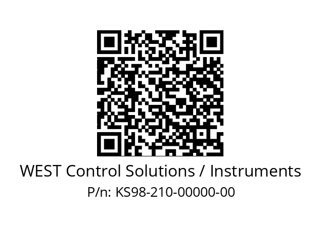   WEST Control Solutions / Instruments KS98-210-00000-00