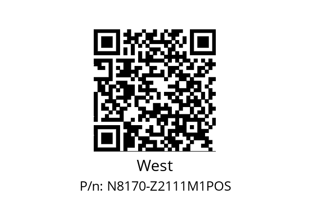   West N8170-Z2111M1POS