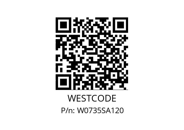   WESTCODE W0735SA120