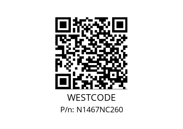   WESTCODE N1467NC260