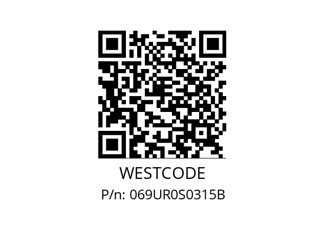   WESTCODE 069UR0S0315B