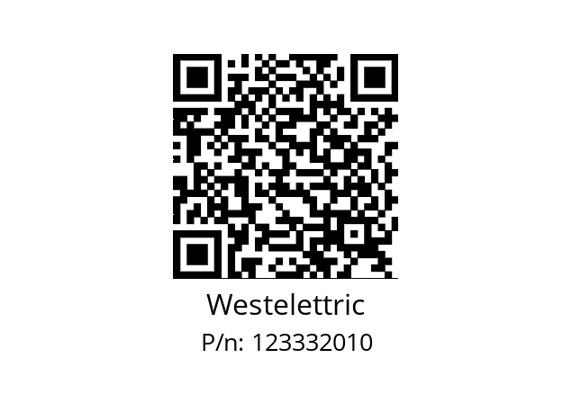   Westelettric 123332010