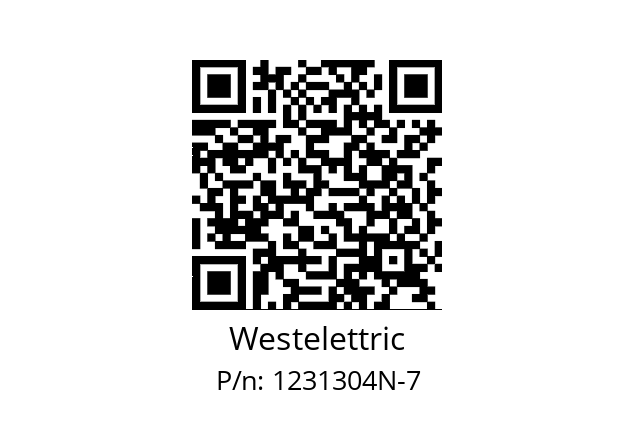   Westelettric 1231304N-7