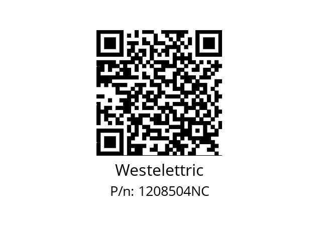   Westelettric 1208504NC