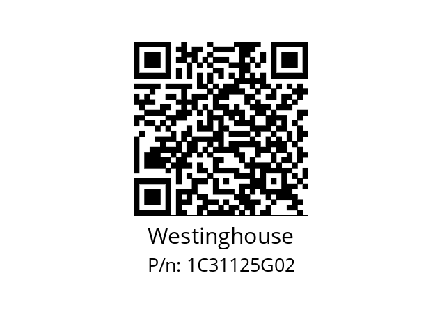   Westinghouse 1C31125G02