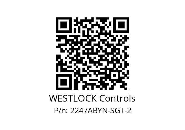   WESTLOCK Controls 2247ABYN-SGT-2