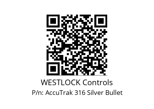   WESTLOCK Controls AccuTrak 316 Silver Bullet