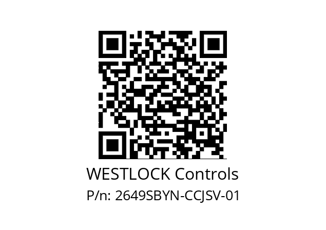   WESTLOCK Controls 2649SBYN-CCJSV-01