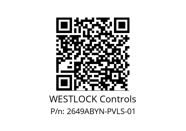   WESTLOCK Controls 2649ABYN-PVLS-01