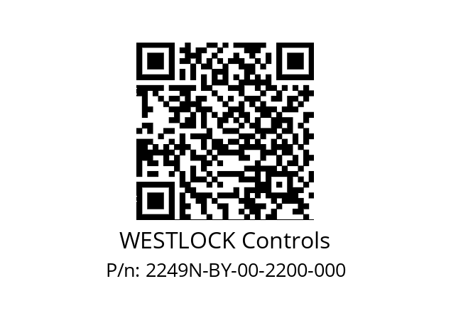   WESTLOCK Controls 2249N-BY-00-2200-000