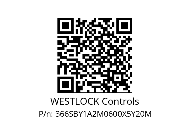   WESTLOCK Controls 366SBY1A2M0600X5Y20M