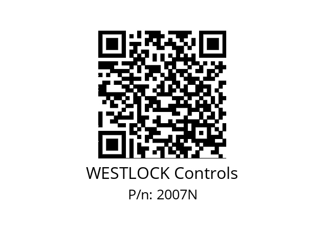   WESTLOCK Controls 2007N