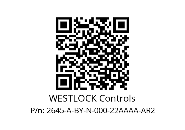   WESTLOCK Controls 2645-A-BY-N-000-22AAAA-AR2