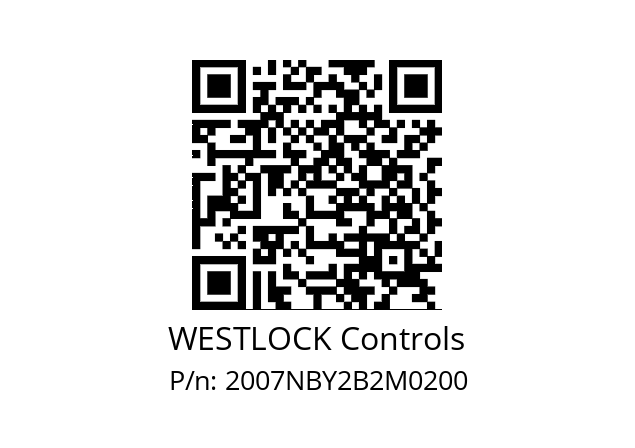   WESTLOCK Controls 2007NBY2B2M0200