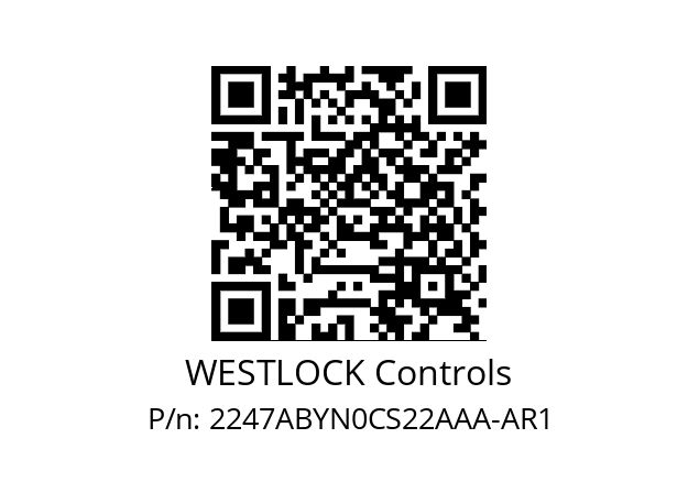   WESTLOCK Controls 2247ABYN0CS22AAA-AR1