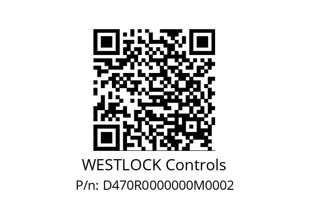   WESTLOCK Controls D470R0000000M0002