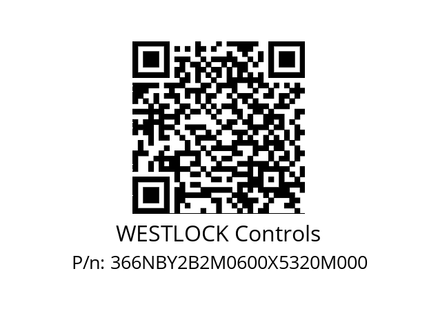   WESTLOCK Controls 366NBY2B2M0600X5320M000