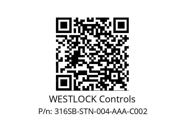   WESTLOCK Controls 316SB-STN-004-AAA-C002