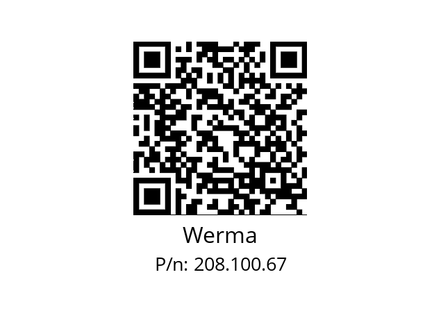   Werma 208.100.67