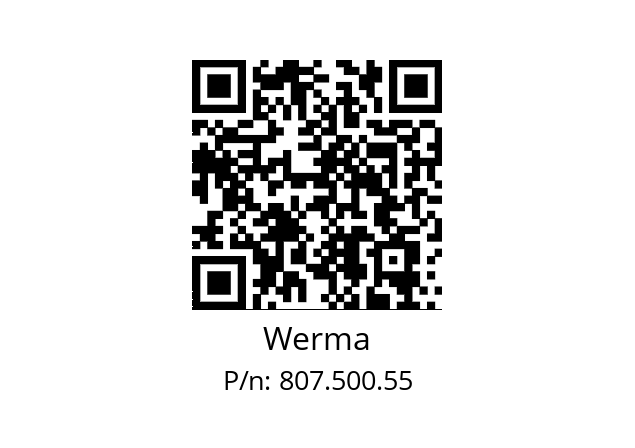   Werma 807.500.55