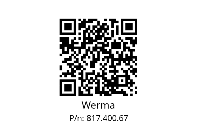   Werma 817.400.67