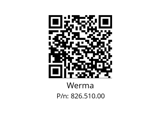   Werma 826.510.00