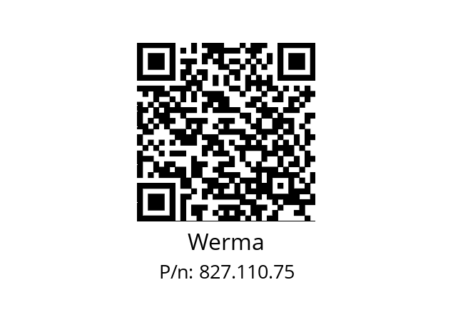   Werma 827.110.75