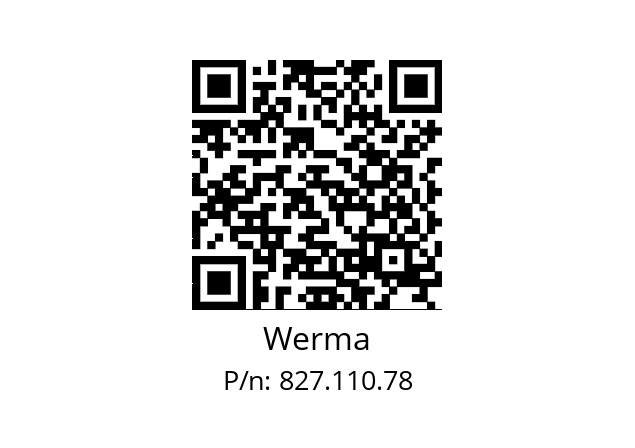   Werma 827.110.78