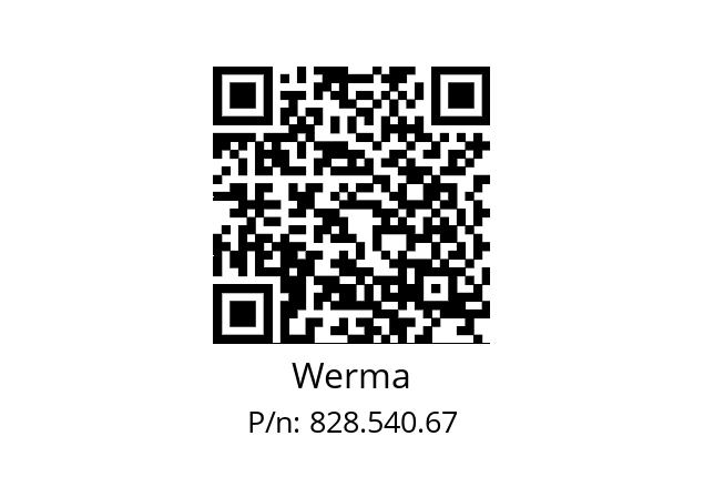   Werma 828.540.67