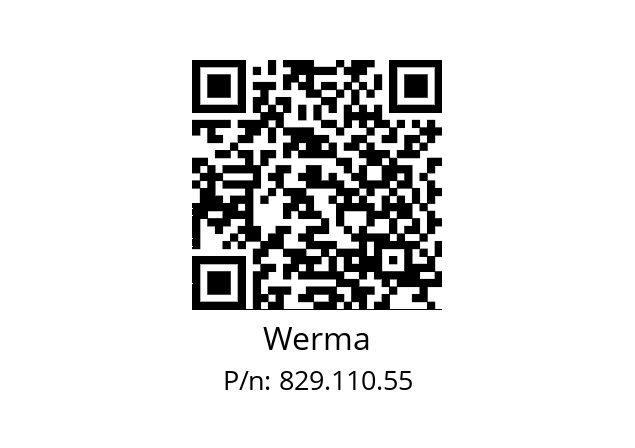   Werma 829.110.55