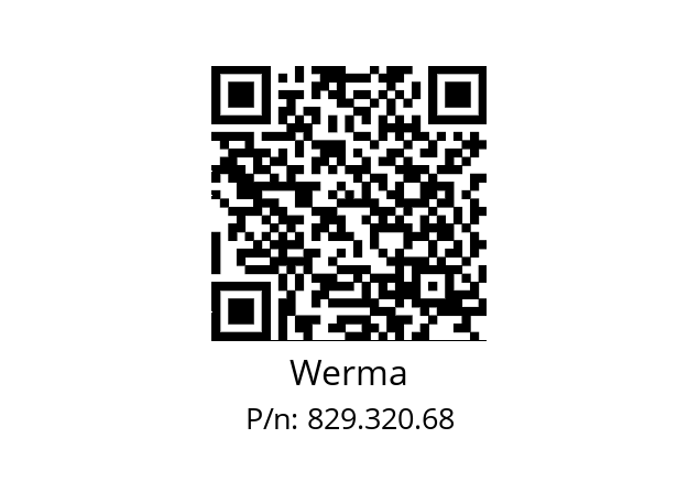   Werma 829.320.68