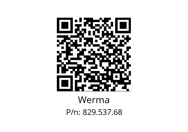   Werma 829.537.68