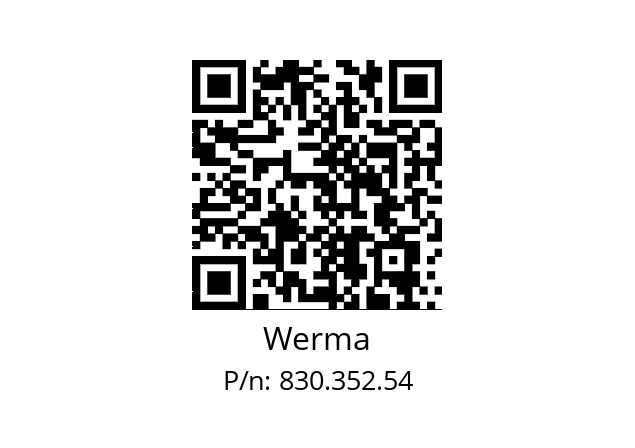   Werma 830.352.54