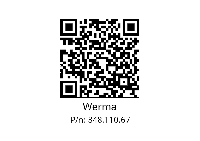   Werma 848.110.67