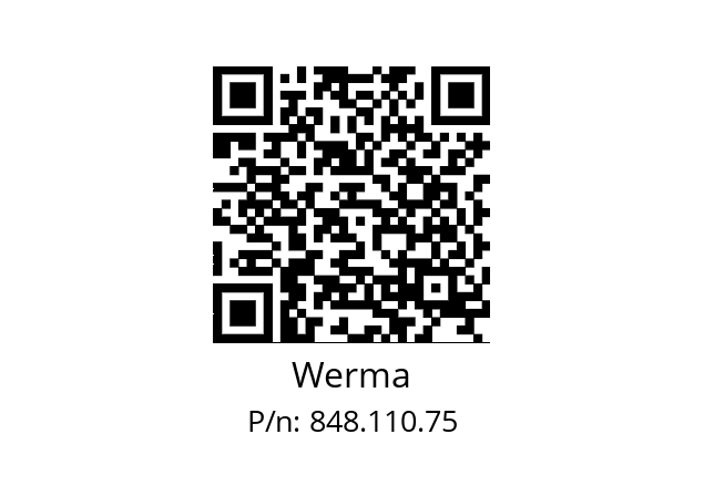   Werma 848.110.75