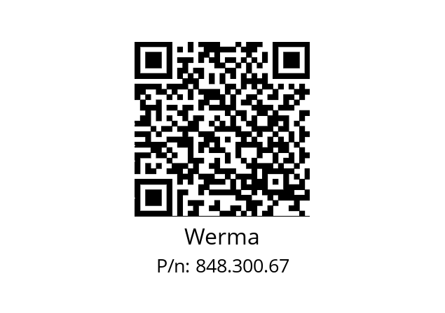   Werma 848.300.67