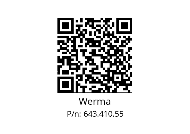   Werma 643.410.55